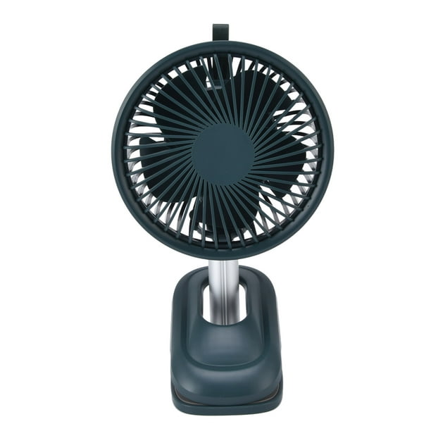 Mini Fan USB Charging 3 Speed Modes Clip On Fan Sturdy Clamp 360 Degrees For Bedroom For Office For Travel