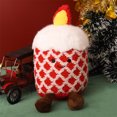 thumbnail image 5 of Yhmxh Christmas Candle Plush Toy, Christmas Ornaments 5.9" Cute Smile Candle Pillow Stuffed Animals Funny Soft Food Plushies Toy Candle Doll for Gifts for Kids Birthday, 5 of 6