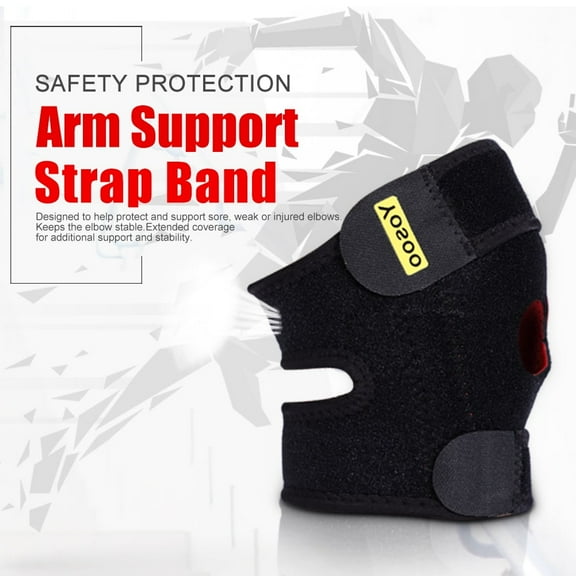 1Pc Adjustable Neoprene Tennis Golfers Elbow Brace Wrap Arm Support Strap Band