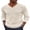 Apricot, variant on Men Long Sleeve Dress Sweater V Neck Knit Fashion Business Work Pullover