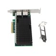 thumbnail image 1 of PCI-E X8 10 Gigabit Ethernet Server Network Card for Win 7 / Win 8 / Win 8.1 / Win 10 / Linux, 1 of 5