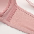 thumbnail image 5 of YWDJ Plus Size Everyday Bras for Women Full Coverage Soft Push up Wireless Comfort Straps Support Bralette Breathable Soft Bra for All Shapes Sagging Breasts Pink 5XL, 5 of 6
