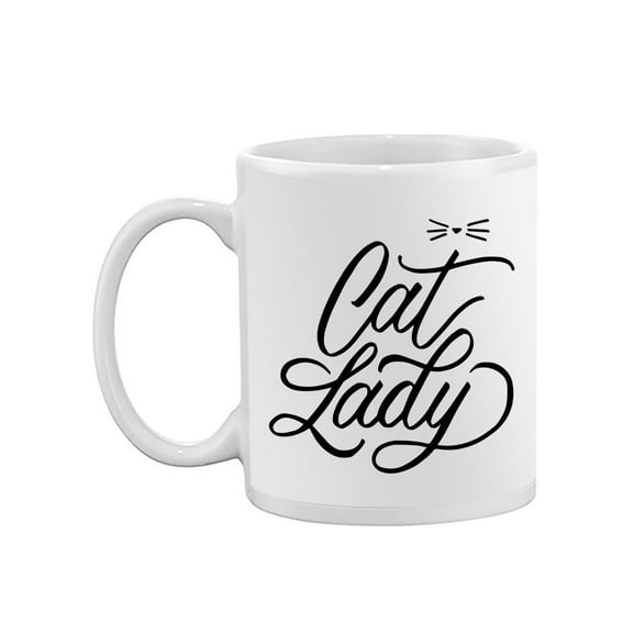 Quote Cat Lady Mug - Image by Shutterstock,