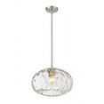 thumbnail image 7 of 1 Light Pendant In Urban Style 14 Inches Wide By 10 Inches High-Olde Brass Finish Z-Lite 490P14-Obr, 7 of 7