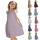 thumbnail image 1 of Teen Girls Dresses Striped Summer Dress Sleeveless Casual A-Line Sundress for Kids Lightweight and Breathable Fabric ,Sie:120, 1 of 8