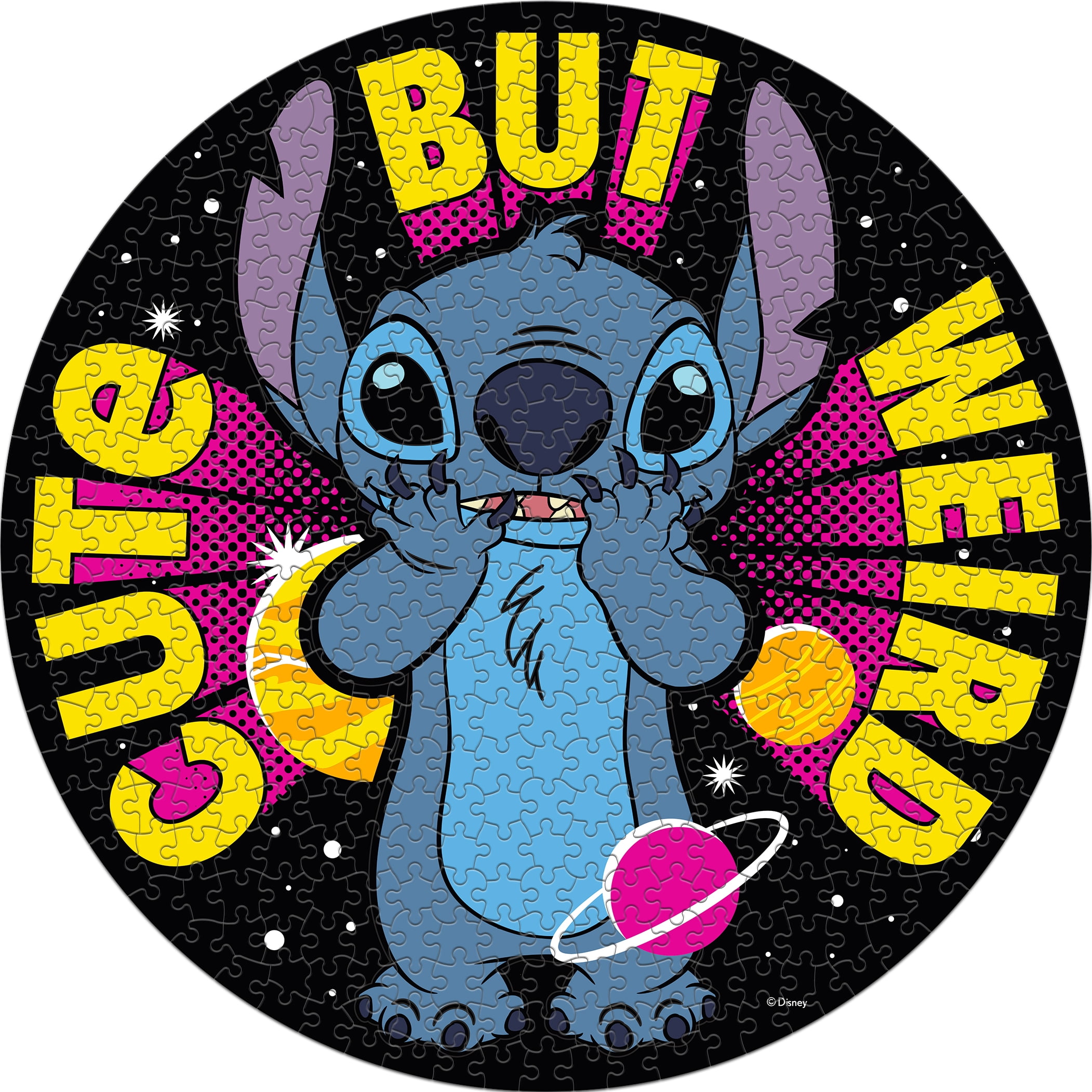 Ceaco 500 Piece Stitch, Cute but Weird (Disney) Interlocking Jigsaw Puzzle