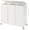 White, variant on Laundry Basket with Wheels, 115-142L Laundry Hamper 3 Section with Lid, Dirty Clothes Hamper with Removable Bags, Large Capacity Iron-Made Laundry Basket Organizer Laundry Sorter for Dorm
