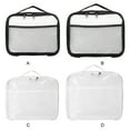 thumbnail image 2 of Wosthever Bolsa de viaje de PVC para juguetes de niños con cremallera, organizador de bloques para rompecabezas y mini juguetes de peluche, Almacenamiento y organización del hogar Negro S, 2 of 6