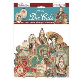 

Stamperia Clear Die-Cuts-Sir Vagabond In Japan Color