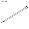 thumbnail image 3 of Unique Bargains Split Cotter Pin, 2x30mm 316 Stainless Steel Clip Fastener Fitting, Silver 30Pack, 3 of 5