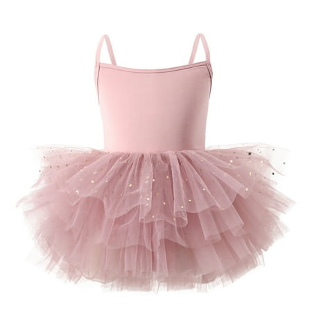 Tiijoy Big Girls Ballet Dance Leotard Tutu Dress Sleeveless Tulle Ballet Dress Sizes 9-10