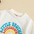 thumbnail image 5 of Gibobby Mameluco para niño Bebé Bebé Niños Niñas Manga Larga Navidad Impresiones Recién Nacido Niños Otoño Invierno Ropa(Blanco, 6-12 Meses), 5 of 5