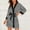 A02_New Black, variant on Fleece Long Bathrobe for Womens Plush Soft Long Sleeve Thermal Spa Robe Solid Basic Ultra Soft Textured Nightgown Loungewear