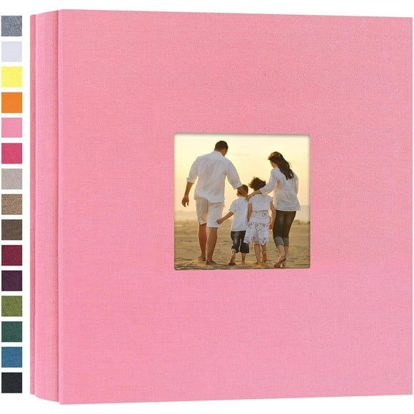 shiyou-Small Photo Album 4x6 200 Photos Linen Cover Picture Photo Book for Family Wedding Anniversary Baby Vacation