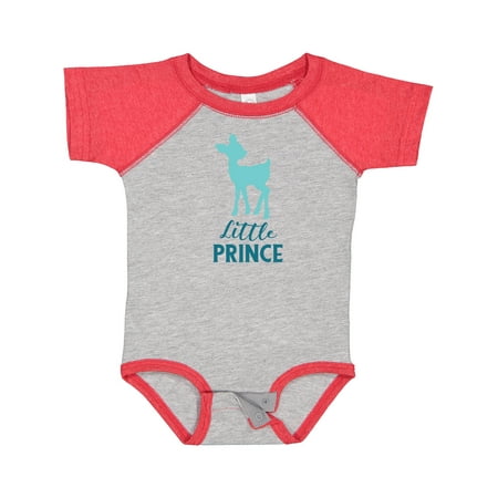 

Inktastic Little Prince Deer Silhouette Baby Deer Fawn Gift Baby Boy Bodysuit