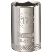 Stanley Tools 227899 17mm 6 Point Socket - 0.5 in. Drive