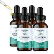 Cortexi Tinnitus Treatment - Hearing Support Drops - Helps with Eardrum Health, Supports Healthy Hearing (4 Pack)