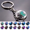 thumbnail image 2 of Llaveros de estilo de fantasía, llavero con colgante de bola de cristal, imagen artística de dragón, joyería al por mayor, envío directo, 2 of 4