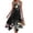 Black WF120, variant on Sleeveless Dress for Women Casual Tank Midi Dress Crew Neck Flowy Dress Aline Tshirt Dress Ethnic Dress Cruise Dress Beach Sundress