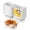 Clear 12oz, variant on Fit Meal Prep 125 Pack 22 oz Plastic Nacho Trays, 2 Compartment Disposable Chip and Dip Holder, 8" x 6" Clear Nacho Containers, Ideal for Party Festival Carnival Concession Stand Movie Night Supplies