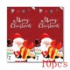 thumbnail image 1 of 10-50 unids/pack pegatinas de Feliz Navidad 5x10cm rectángulo rojo decoración de caja de regalo de Navidad sello adhesivo lindo Santa pegatinas papelería, 1 of 4