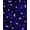 Blue, Pattern 10, variant on ODIKA 4'x6' Machine Washable Non-Slip Area Rug, Playful Starry Sky Design High Traffic Rug, Navy, 374465
