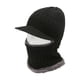 thumbnail image 2 of 2 gorros de invierno de una pieza, gorros térmicos gruesos combinados para ciclismo, color negro 2 piezas, 2 of 8