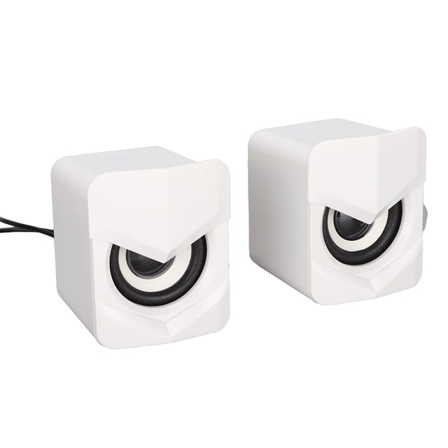 Desktop Speaker,Desktop Speaker USB Powered Desktop Mini LED Speaker Laptop Speakers Highly Recommended