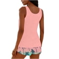 thumbnail image 2 of FAHXNVB Womens Tankini Swimsuits with Shorts 2 Piece Floral Printed Sleeveless Swim Tank Top Ladies Modest Swimwear Bathing Suits,XXL,A, 2 of 5