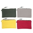 thumbnail image 3 of 6Pcs Zipper Tool Bag Heavy Duty Utility Canvas Pouch Set with Carabiner Multipurpose Organizer, 3 of 5