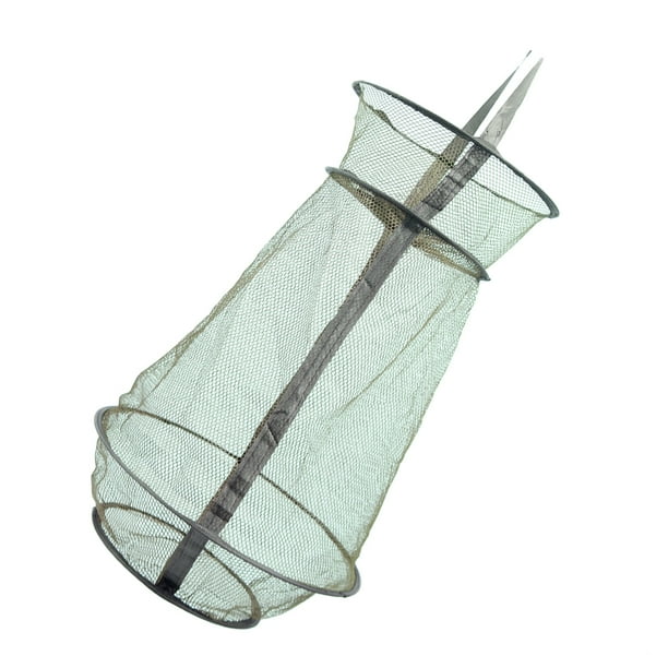 Eease mesh trap net Fishing Net Mesh Collapsible Cage Crayfish Lobster Catcher Fold Landing Net Fishing Basket for Keeping Outdoor Fishing Use 25cm* 25cm* 40cm,9.84"X9.84"X15.75" - Walmart Business Supplies Eease mesh trap net Fishing Net Mesh Collapsible Cage Crayfish Lobster Catcher Fold Landing Net Fishing Basket for Keeping Outdoor Fishing Use 25cm* 25cm* 40cm,9.84"X9.84"X15.75" - Walmart Business Supplies