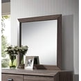 thumbnail image 4 of ACME Furniture 26024 Lyndon Mirror, Weathered Gray Grain, 4 of 5