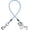 Blue, variant on Dog Seat Belt Harness for Car,Dog Seatbelt of Coated Wire Leash Safety Restraint,No Chew Tether Cable Vehicle,Double Clips & Latch (Orange, 32 inch/80 CM)