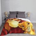 thumbnail image 6 of The Lion King Fleece Blanket Super Soft Cozy Throw Blanket Fuzzy Comfy Flannel Blanket Warm Plush Blankets And Throws For Couch, Sofa, Bed 80"X60", 6 of 7