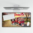 thumbnail image 4 of Be My Valentine's Cavalier King Charles Spaniel Truck Full of Love Balloon Desk Mat Full Keyboard Mouse Pad Dog Lover Gifts Large Mousepad - 02029, 4 of 5