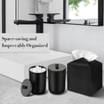 thumbnail image 4 of Set de accesorios de baño ALPIRIRAL negro 10 piezas, 4 of 7