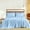 Light Blue, variant on 600 Thread Count 4 Piece Quality Sheet Set 18 Inch Deep Pocket 100% Egyptian Cotton Color Navy Blue Solid Size Queen
