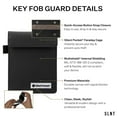 thumbnail image 3 of SLNT Faraday Cage Signal Blocking Key Fob Guard  Multishield Radio Frequency Shielding Technology  Car Key Protector, Anti-Theft Pouch, Anti-Hacking Case  Forest Green, Extra Small, 3 of 6