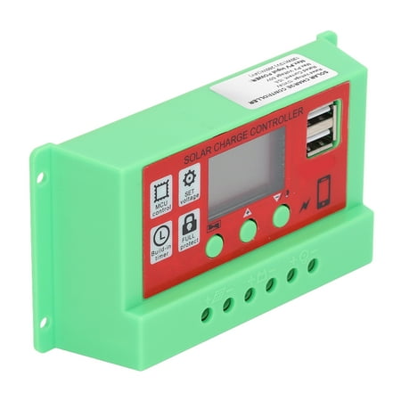 

PWM Solar Controller LCD 3 Stage Charging Solar Charge Controller For Smart Home 10A
