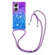 thumbnail image 1 of Funda para Honor 90 5G Brillantina Líquida Divertida Reluciente y con Cristales en Movimiento Cuerpo Cruzado con Cordón Ajustable, 1 of 5