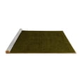 thumbnail image 2 of Ahgly Company Machine Washable Indoor Square Oriental Yellow Industrial Area Rugs, 5' Square, 2 of 4