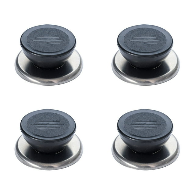 4 Pcs Kitchen Pot Knob Stainless Steel Replacement Cookware Pot Lid Handle Holding Knob Accessories