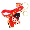 thumbnail image 1 of unbranded Llavero Colgante Elegante Para Llaves Y Mochilas Estilo Caricatura Multicolor, 1 of 8