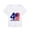 White, variant on Gubotare Girls Tees 4th of July Shirt Toddler Baby Boys Girls American Flag Patriotic Tshirt Little Kids Cotton Tee Clothes 5T 6T,Grey 5-6 Years
