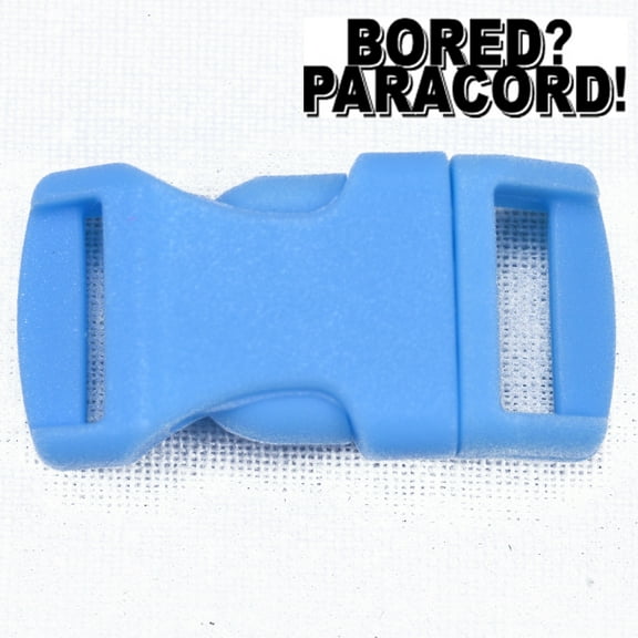 Tarheel Blue 1/2 Inch Buckle - 5 pack - Great for Paracord