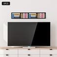thumbnail image 5 of 5Pcs 34" Wall Mount DVD Shelves, CD Rack Media Storage Shelf, Cube Organizer for Video Games, Black Floating Shelves for Bedroom Living Room Game Room Furniture, 5 of 13