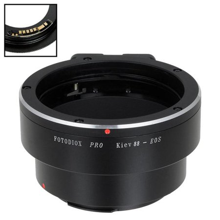UPC: 0847372045990 | Fotodiox K88-EOS-Pro-FC10 Lens Mount Adapter with Kiev 88 SLR Lens to Canon EOS
