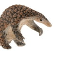 thumbnail image 3 of KLKCMS Figurines d'Animaux Mini Figurines Réalistes d'Animaux Jouet Peint à la Main Modèle Pangolin, 3 of 6