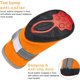 thumbnail image 3 of Zapatos impermeables para perros pequeños, paquete de 4, botas protectoras para perros, antideslizantes, reflectantes, protectores de patas, zapatos cálidos para cachorros, perros pequeños esquí esquí Gafas de esquí, 3 of 5