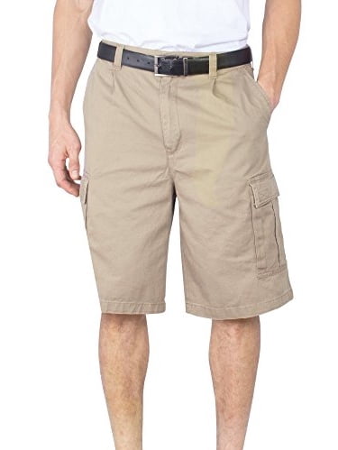 Mens Cargo Short Big \u0026 Tall Solid Long 